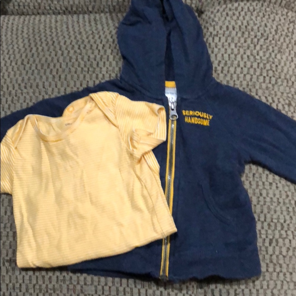 Jacket with matching onesie